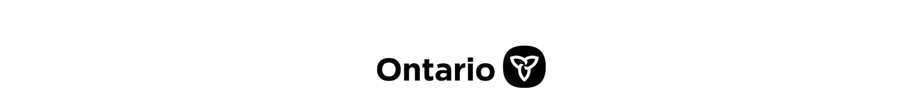 Government of Ontario Logos