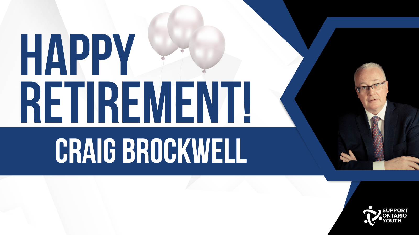 Support Ontario Youth Announces Craig Brockwell’s Retirement