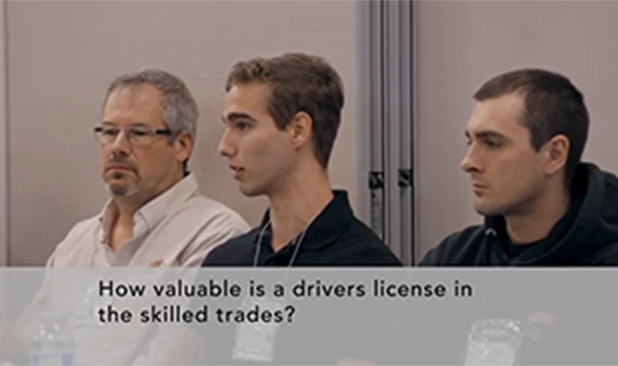 How valuable is a driver's license in the skilled trades?