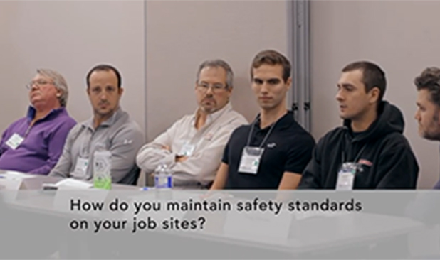 How do you maintain safety standards on your job site?